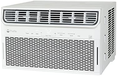 GE Profile Inverter Window Air Conditioner 12,000 BTU, WiFi Enabled, Ultra Quiet, Energy Efficient for Large Rooms, Easy Installation with Included Kit, 12K Window AC Unit, Energy Star, White