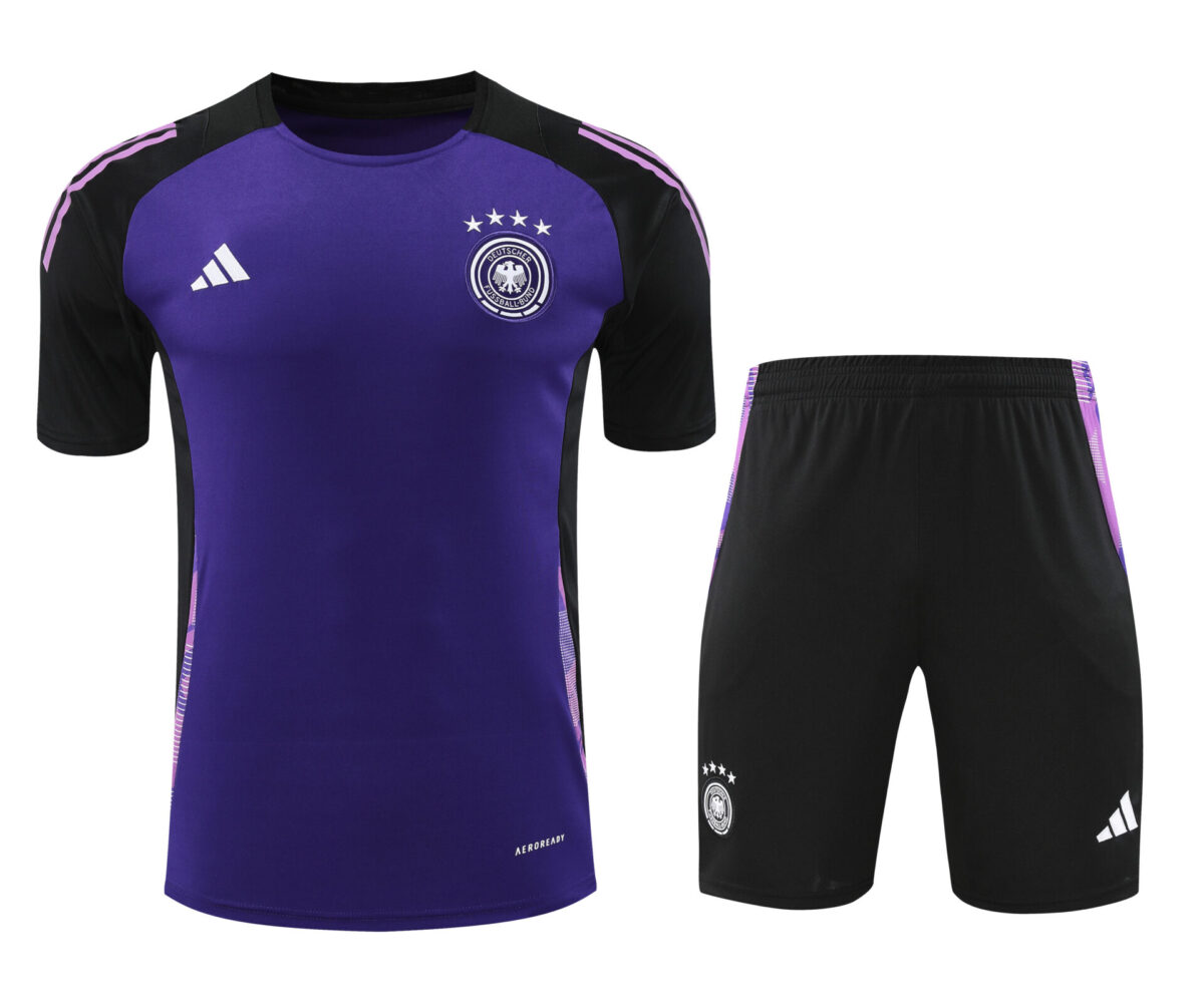 Conjunto de calentamiento Alemania morado - NewNow