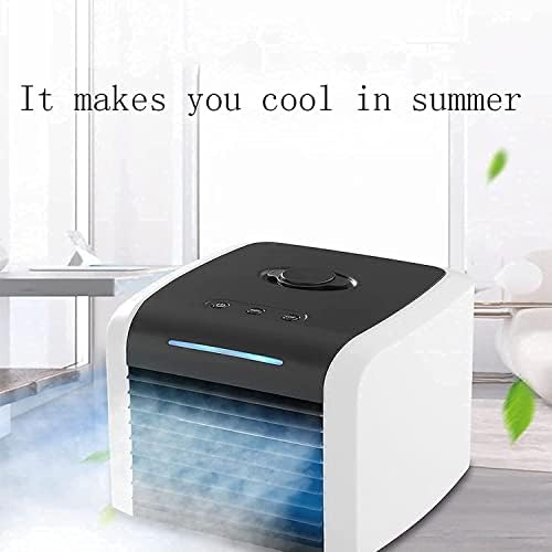 Portable Air Conditioner, Mini Air Fan USB Desk Fan with 3 Speeds, Personal Air Cooler for Office Room