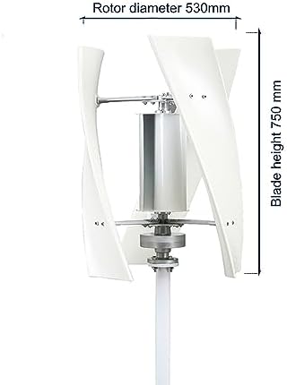 5000W Wind Turbine Generator Kit with Controller - High Efficiency AC 12V/24V/48V/220V Permanent Magnet System for Home, Business, Street Lighting - Renewable Energy Solution