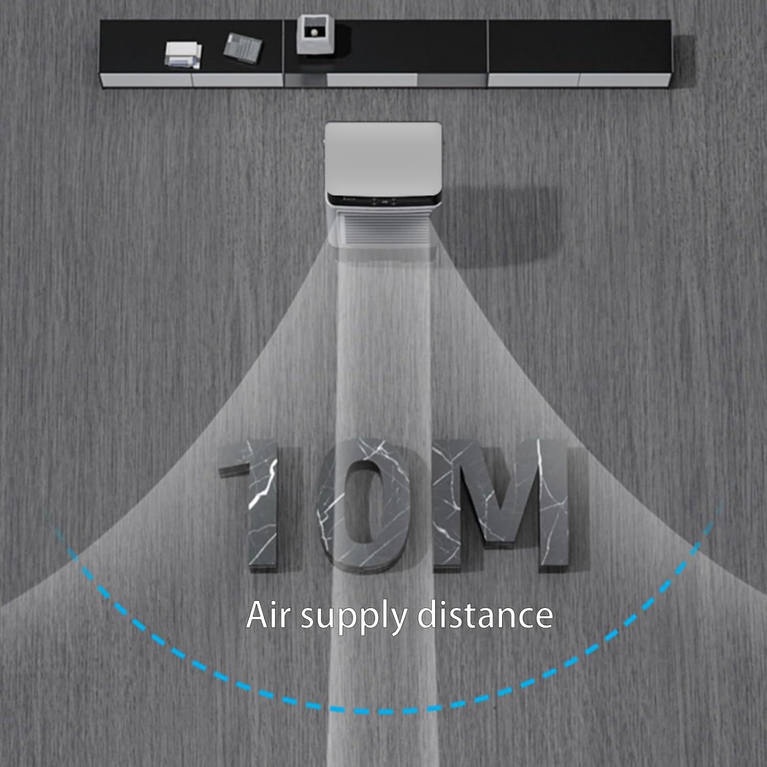 Portable Air Conditioners Fan, Evaporative Air Cooler with 3 Speeds and Water Tank, Quiet Air Cooler for Room Office Garage(47 * 35 * 102cm)