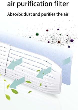 Mesh Air Conditioner Wind Deflector, Wall-Mounted Air Conditioner Universal Anti-Straight Blowing Deflector, Adjustable Angle