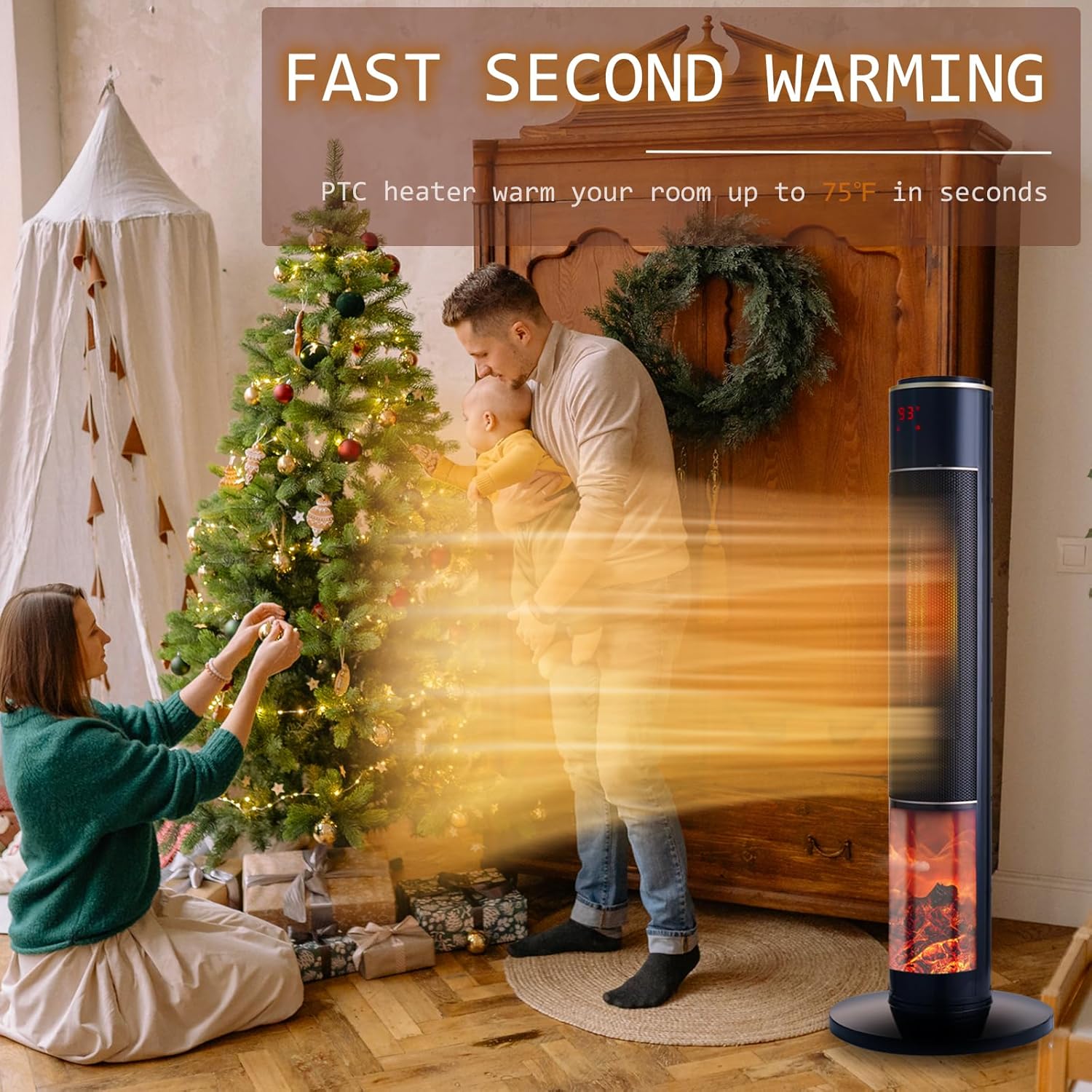 Portable Electric Space Heater for Large Room 37
