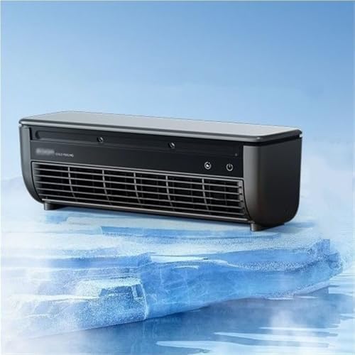 Mini Wall-Mounted Air Conditioner with Remote Control - Portable Cold Air Blower, Low Energy Consumption, Fast Cooling for Bedroom, Living Room, and Office