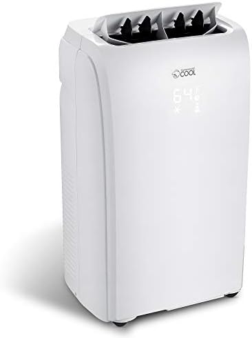 Commercial Cool 6,000 BTU DOE (10,000 BTU ASHRAE) Portable Air Conditioner with Remote Control, White