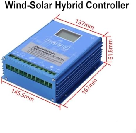 12000W Wind & Solar Hybrid MPPT Charge Controller 220V, 12V/24V/48V Automatic with LCD Display & Dump Load - Universal Off-Grid Solution for Efficient Energy Management