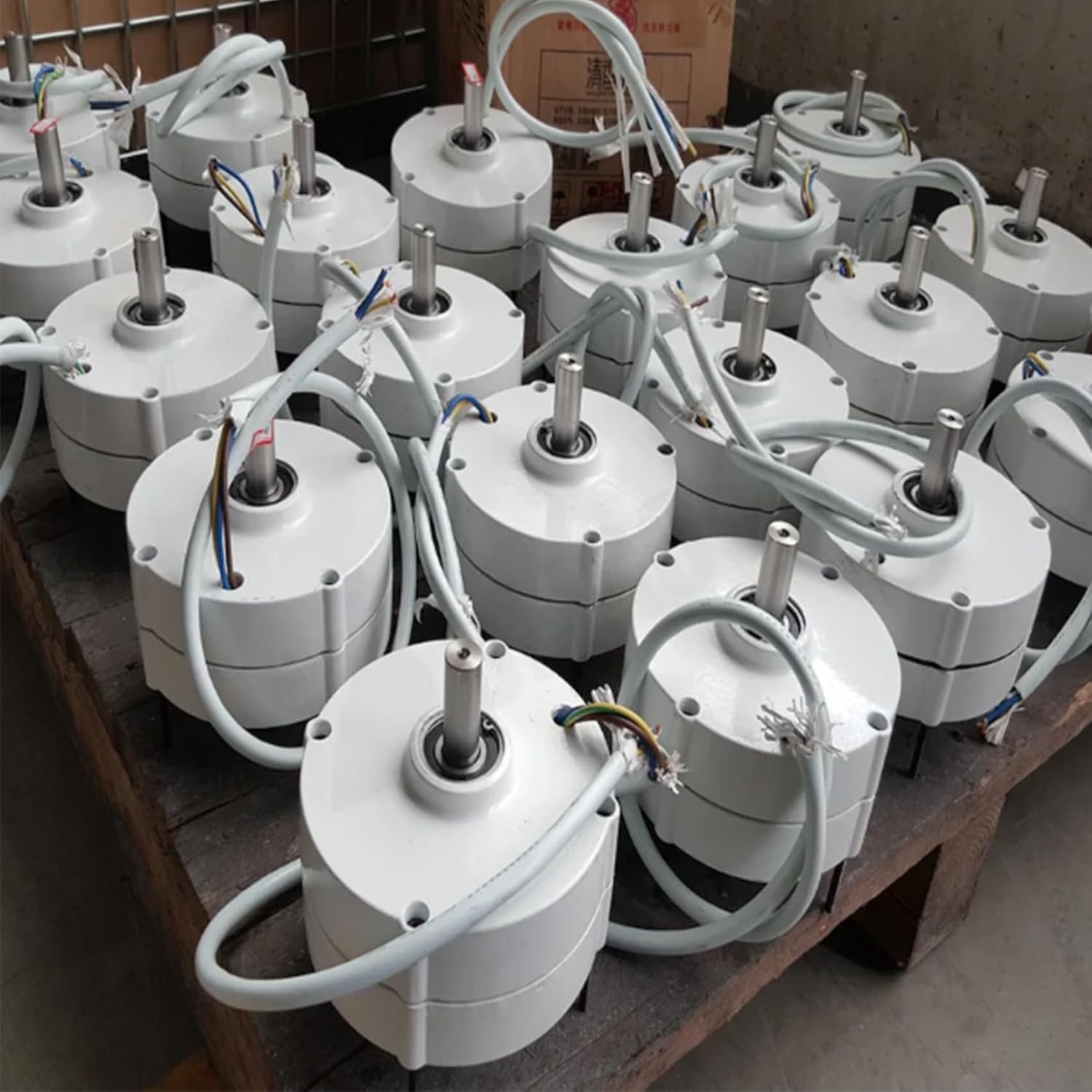 14000W 3 Phase Gearless Permanent Magnet AC Alternators Use for Wind Water Turbine Diesel Engine,12V 24V 48V 220V (with Base)