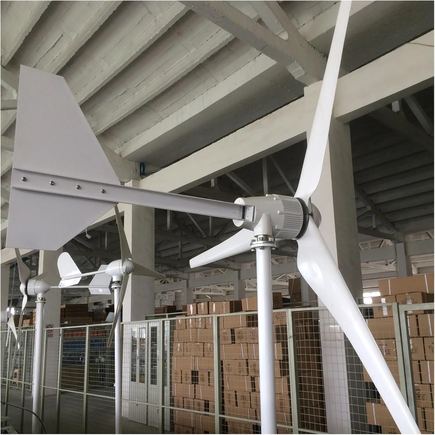 Wind Turbines, Wind Turbine Generator 2000W 48V 96V Alternative Energy Windmills for Marine, RV, Home, Windmill Generator for Home Use(48V)