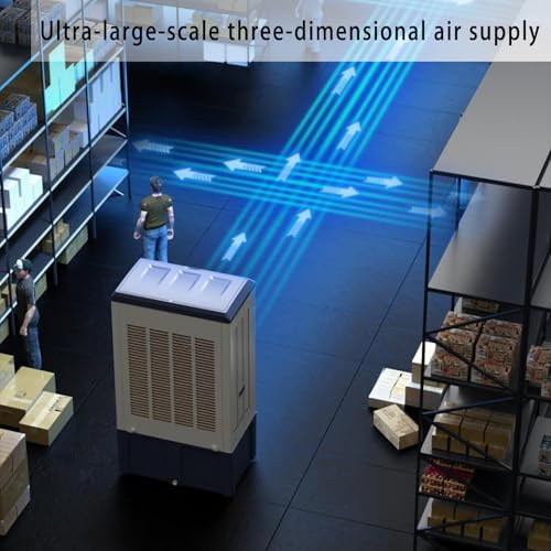 Small Portable Air Conditioner Floor Air Conditioner Portable Room Air Conditioners Portable Evaporative Air Cooler Hairstyle Air Cooler Three-speed Adjustment