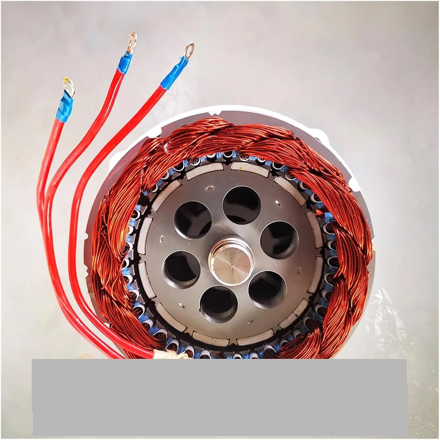 Gearless 2000W Permanent Magnet Generator 12V 48V for Low-Speed Household in Wind Turbines and Water Turbines Industrial Energy(with Base,12V_2000W 500RPM)