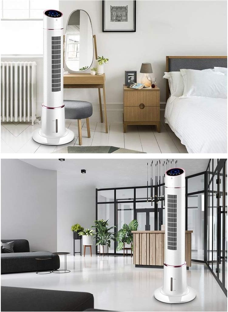 Portable Air Conditioner Fan Tower Portable Airconditoner Conditioner 3 Fan Speed Air Coolers Unit Whit Remote Control Quiet Humidifier Misting Fan