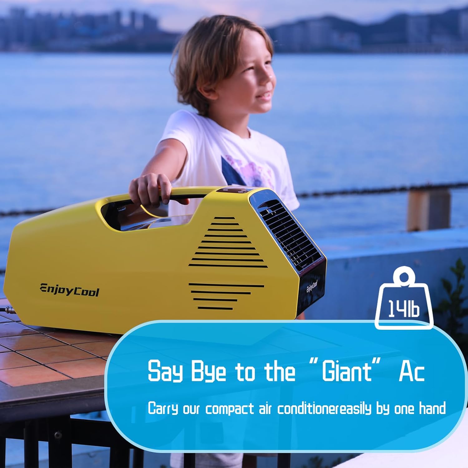 Portable Air Conditioners 2380BTU'S of Fast Cooling 240wh Add-On Battery with Extended Custom Run Times Ultralight Portable Air Conditioner Outdoor Air Conditioner Air Cooler Portable Air Conditioner