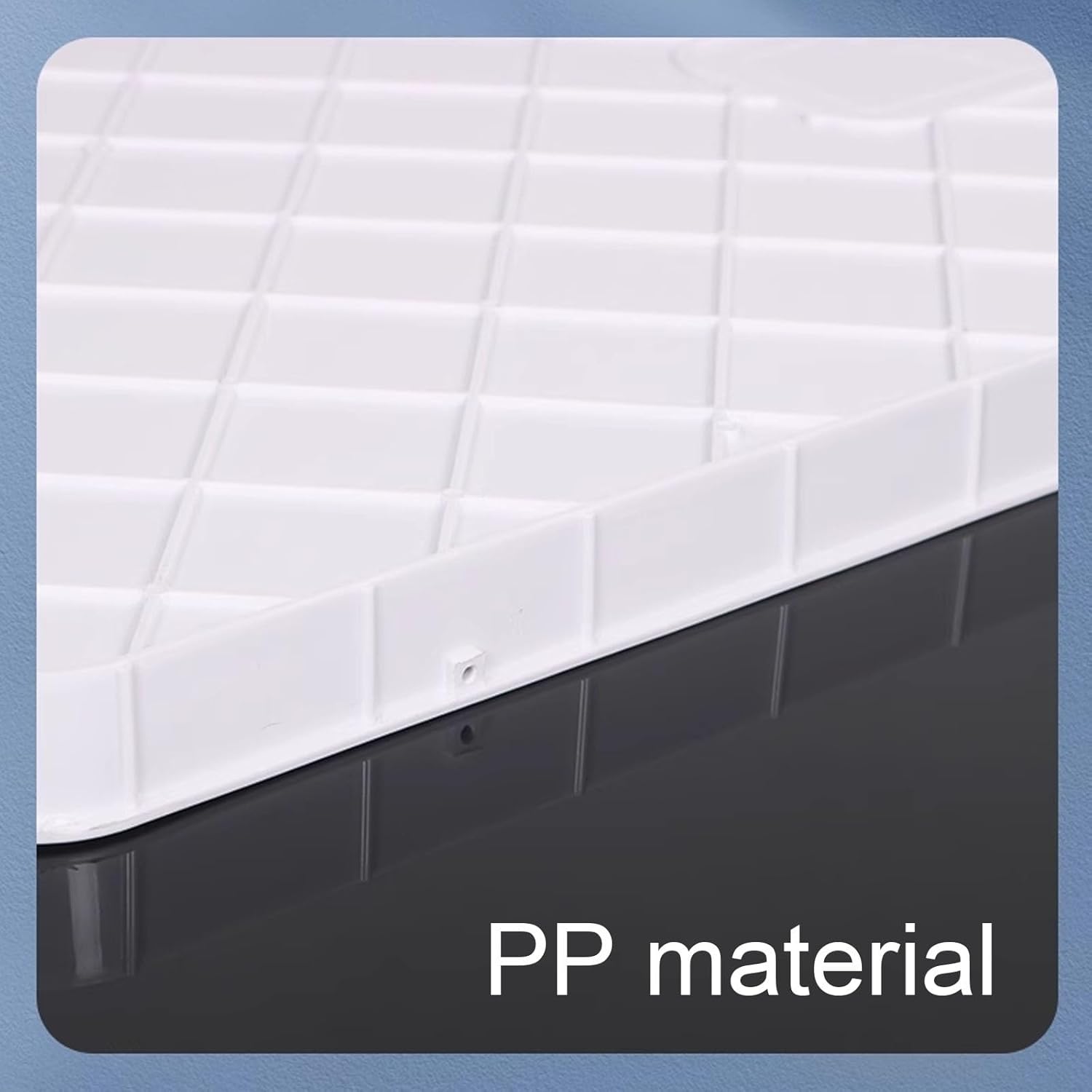 Drip Tray with Drain, Universal Air Conditioner Drain Kit, Plastic Tray for Window Air Conditioners and Mini Splits(300cm)