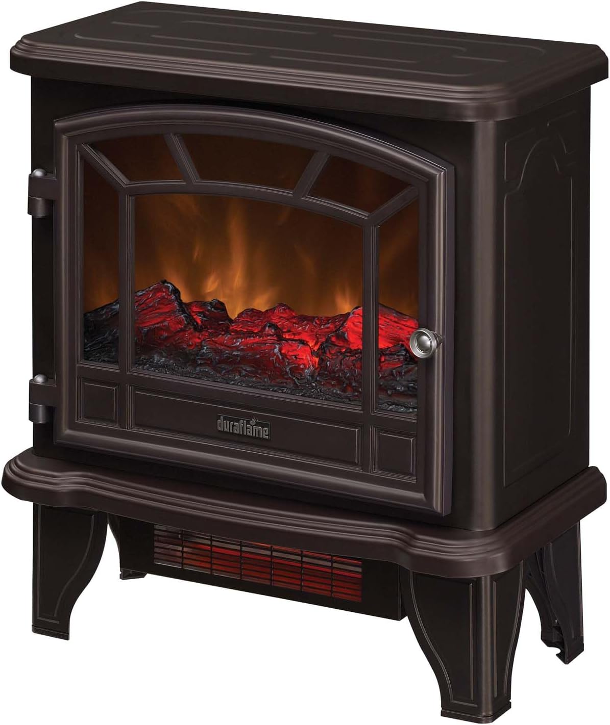 duraflame® Infrared Quartz Electric Fireplace Stove Heater, Bronze