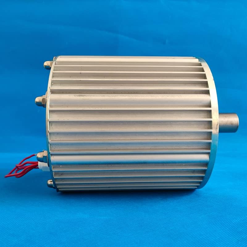 Wind Turbine, Low RPM Speed 10kw 500RPM 24V 48V Gearless Permanent Magnet Generator AC Alternators Use for Wind/Water Turbine(with Base,96V_25KW)