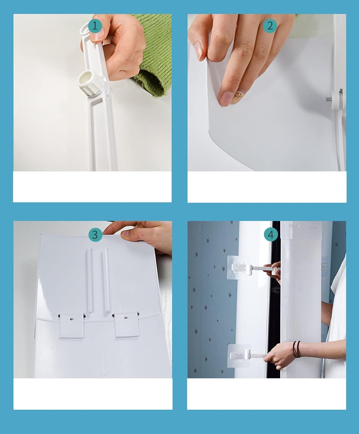 Air Conditioning r Household Items Vertical Cylindl Air Conditioner r, Cool and Windless Universal Cabinet Air Conditioner Hood Guide Air, Office Air Conditioning Angle Adjust