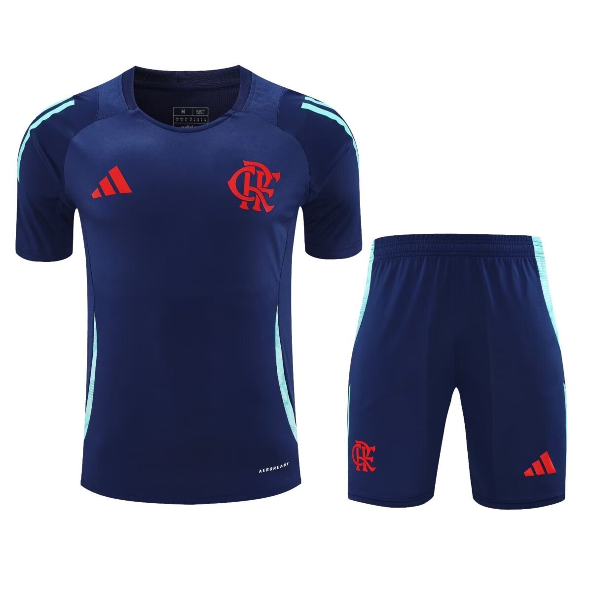 Conjunto de calentamiento Flamengo azul marino - NewNow