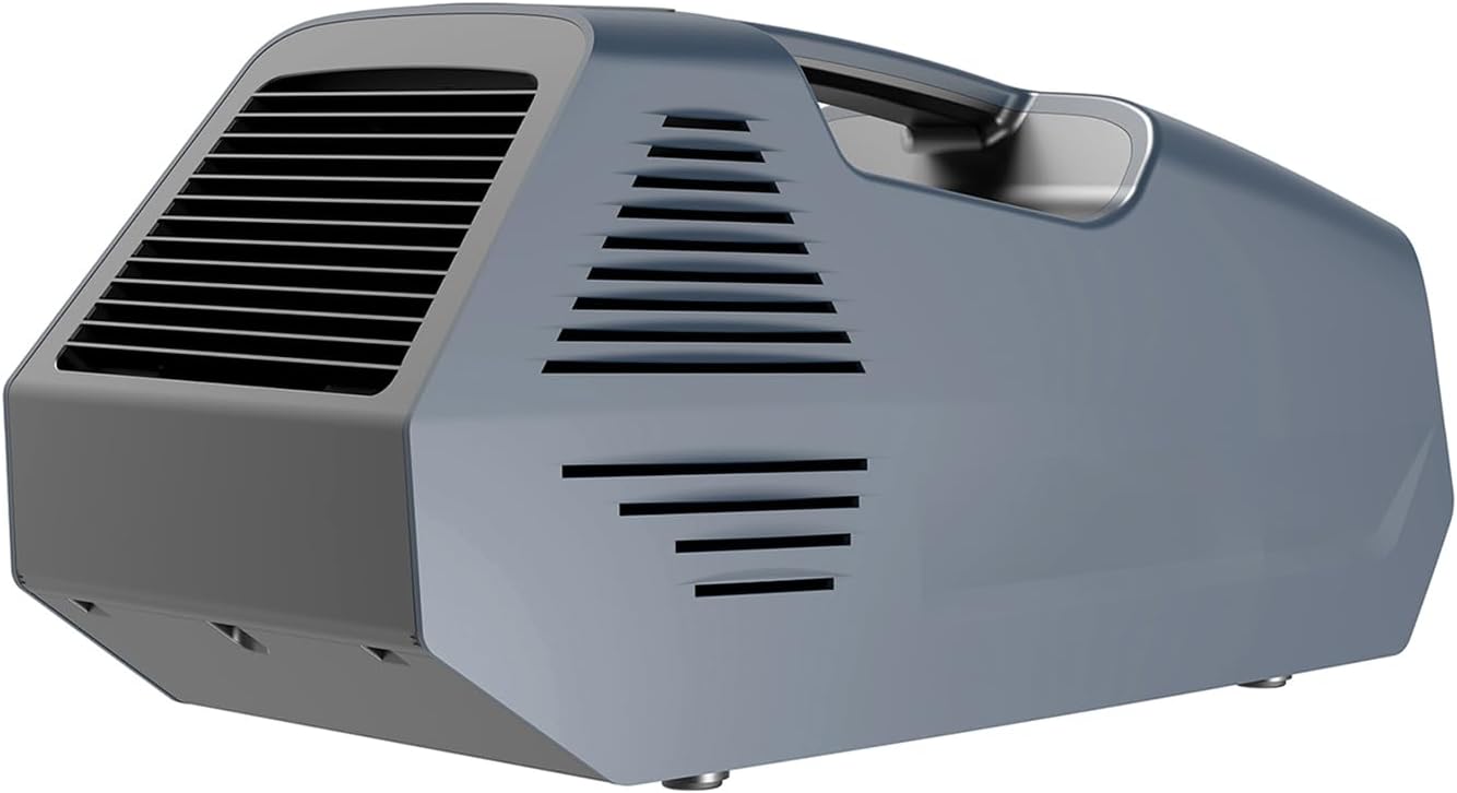 Portable Air Conditioner for Camping, 2380BTU Tent Air Conditioner for Camping 240W Camping Air Conditioner Low Power Consumption Indoor Outdoor for Tent Car Van Life (bule)