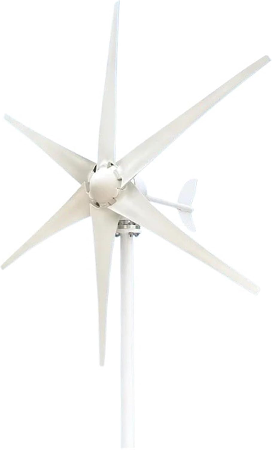 High Efficiency 3000W Windmill Horizontal Axis Wind Turbine Generator Home Appliance Generators Wind Power Generator Industrial Energy(with MPPT Charger,48V)