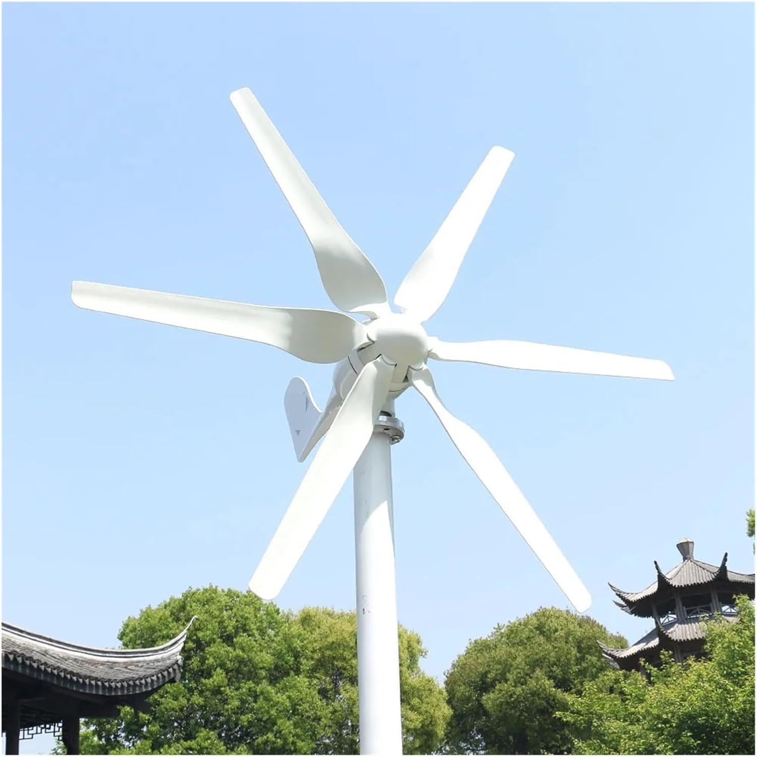 Wind Turbines, 1000W 12V 24V 48V Three Phase Free Energy Wind Turbine nerator for Home 1KW Horizontal Windmill Kit(24V_1000W)