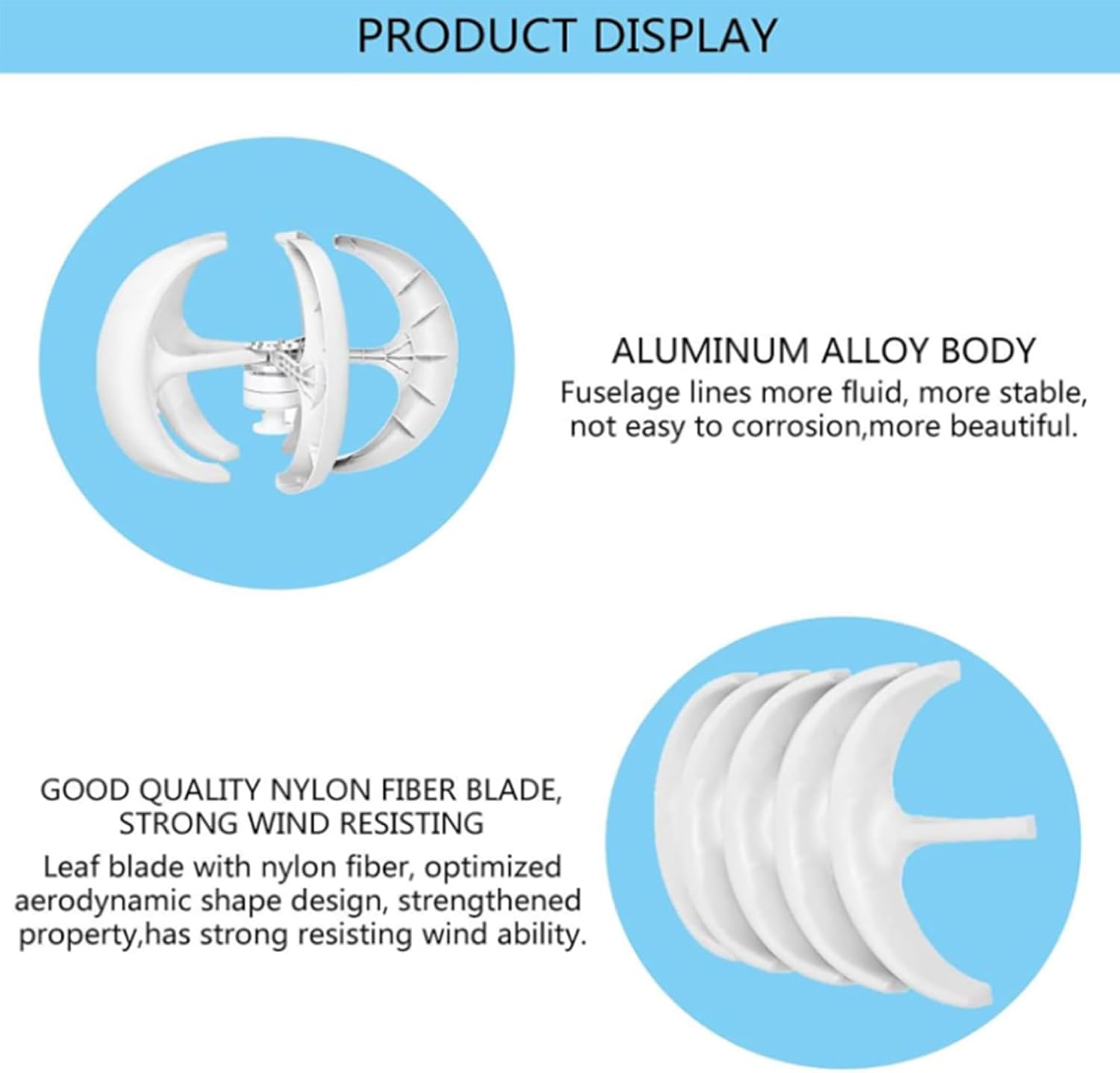 14000W 48V Portable Verticalwind Power,2M/S Wind Speed Starting Wind Power Generator with Charge Controller for Farm, Highway, Mountainous Areas