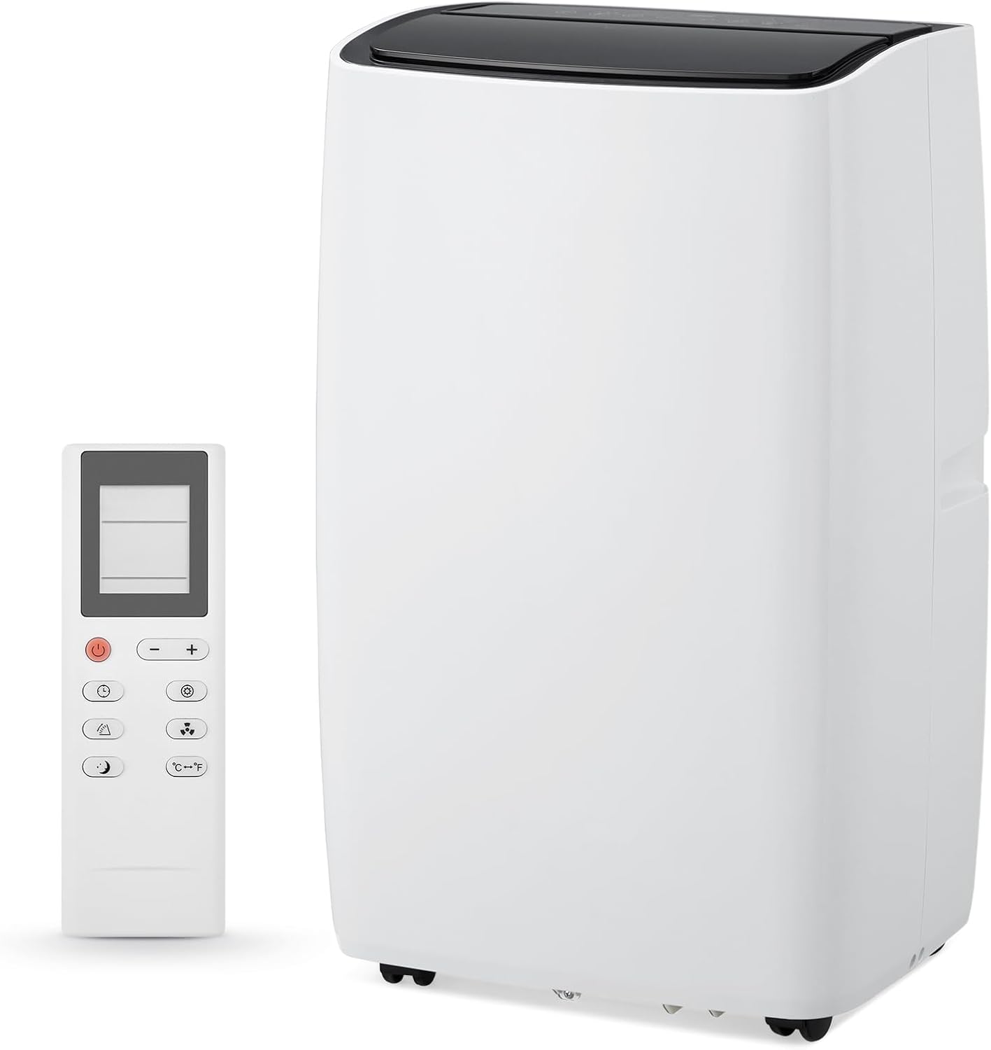 12,000 BTU Portable Air Conditioner, Cools Up to 550 Sq. Ft, 3-In-1 Room Air Conditioner with Remote/24Hrs Timer, Easy Install Kit for Home