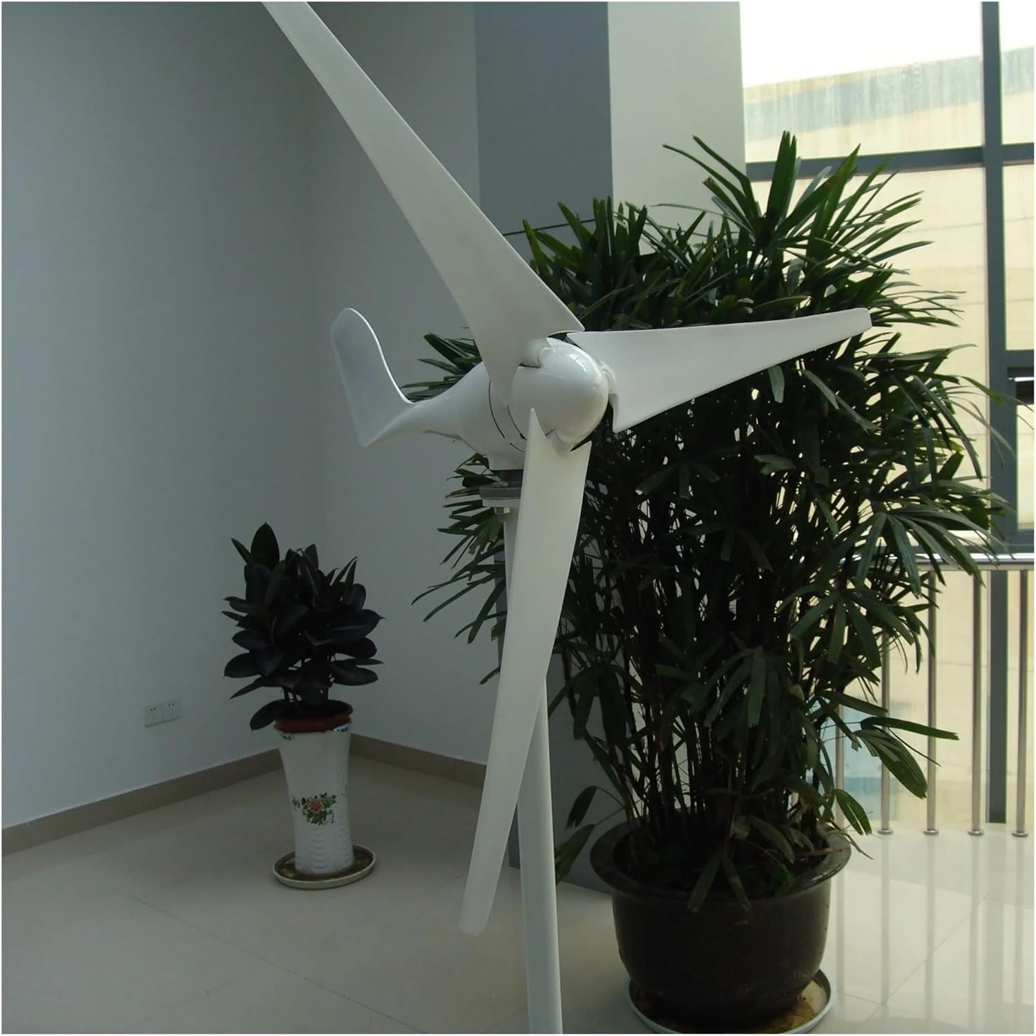 Wind Turbines, 400W Wind Turbine 400W 24V with 3 Blade 2.5m/s Low Wind Speed Starting Wind Turbines Windmill for Home(24V)