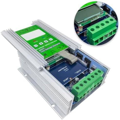 300W-1500W Wind Solar Hybrid Charge Controller, 48V Turbine Generator with Dump Load, for Efficient Battery Charging (Wind up to 1500W, Solar up to 1200W)
