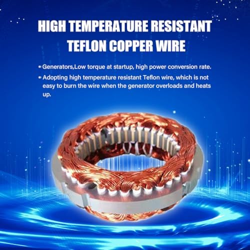 1500W/3000W Vertical Axis Wind Turbine Generator Kit - 12V/24V/48V Maglev Generator with Controller & Unloader, Low Noise, High Efficiency for Gardens & Rooftops