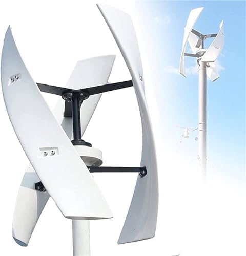 Upgraded 12000W Vertical Wind Turbine Generator Kit - High-Efficiency MPPT Controller for 12V, 24V, 48V, 220V Renewable Energy & Solar Power System