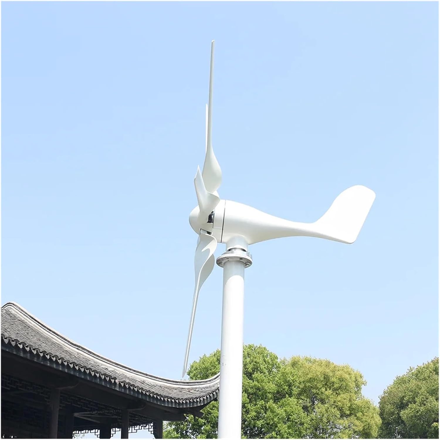 Wind Turbines, 6 Blades 800w New Energy Wind Turbine Nerator 12v 24v High Efficient for Home Yacht Farm(48V)