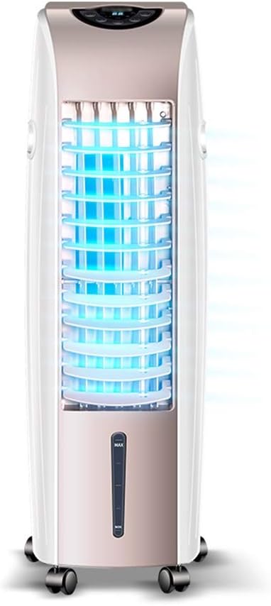 Portable Air Conditioner Fan Portable Air Cooler, Humidifier Misting Small Evaporative Air Conditioner Fan And Bladeless Noiseless Fan, For Office, Dorm, Room(Free Ice Tray)