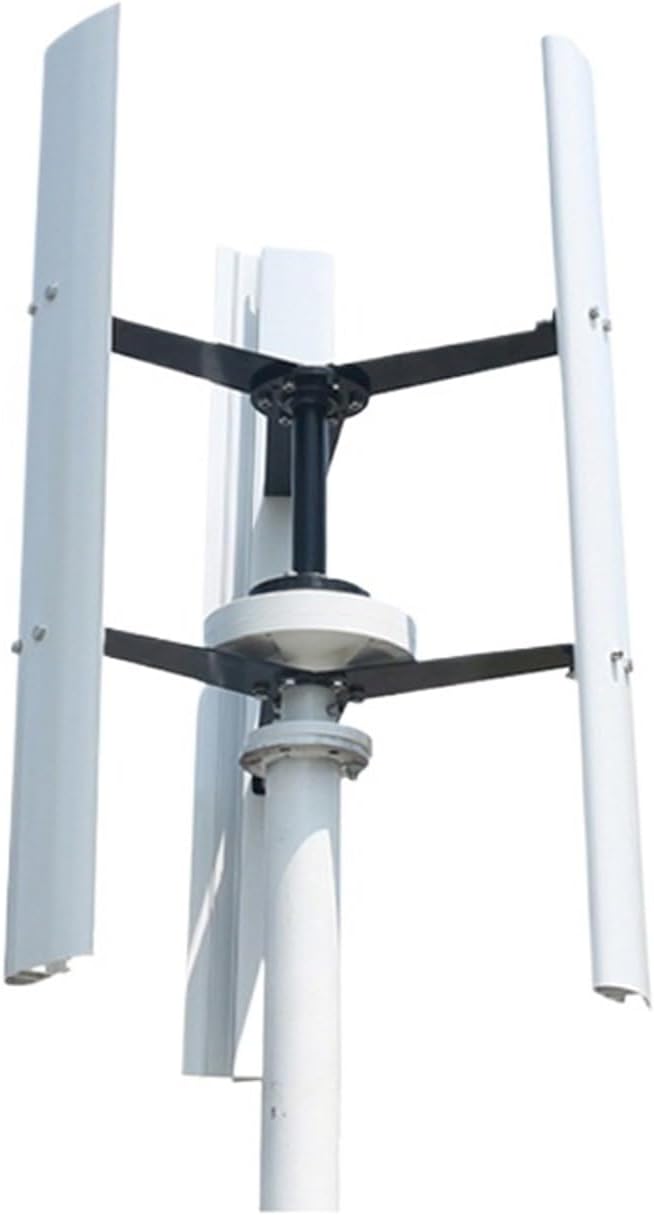 Wind Turbines, 1000W Home Low Noise Wind Power Turbine Generator 1KW 12V 24V 48V Vertical Windmill Low Wind Speed Starting Wind Turbines(24V_1000W)
