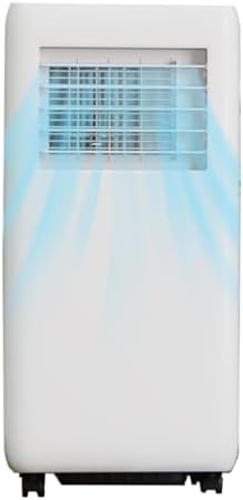 Air-Conditioner-Portable 10,000 BTU,White 3 in 1 AC with Fan/Dehumidifier/Cools up to 450 sq.ft.,24H Timer,Remote Control,for Single Rooms