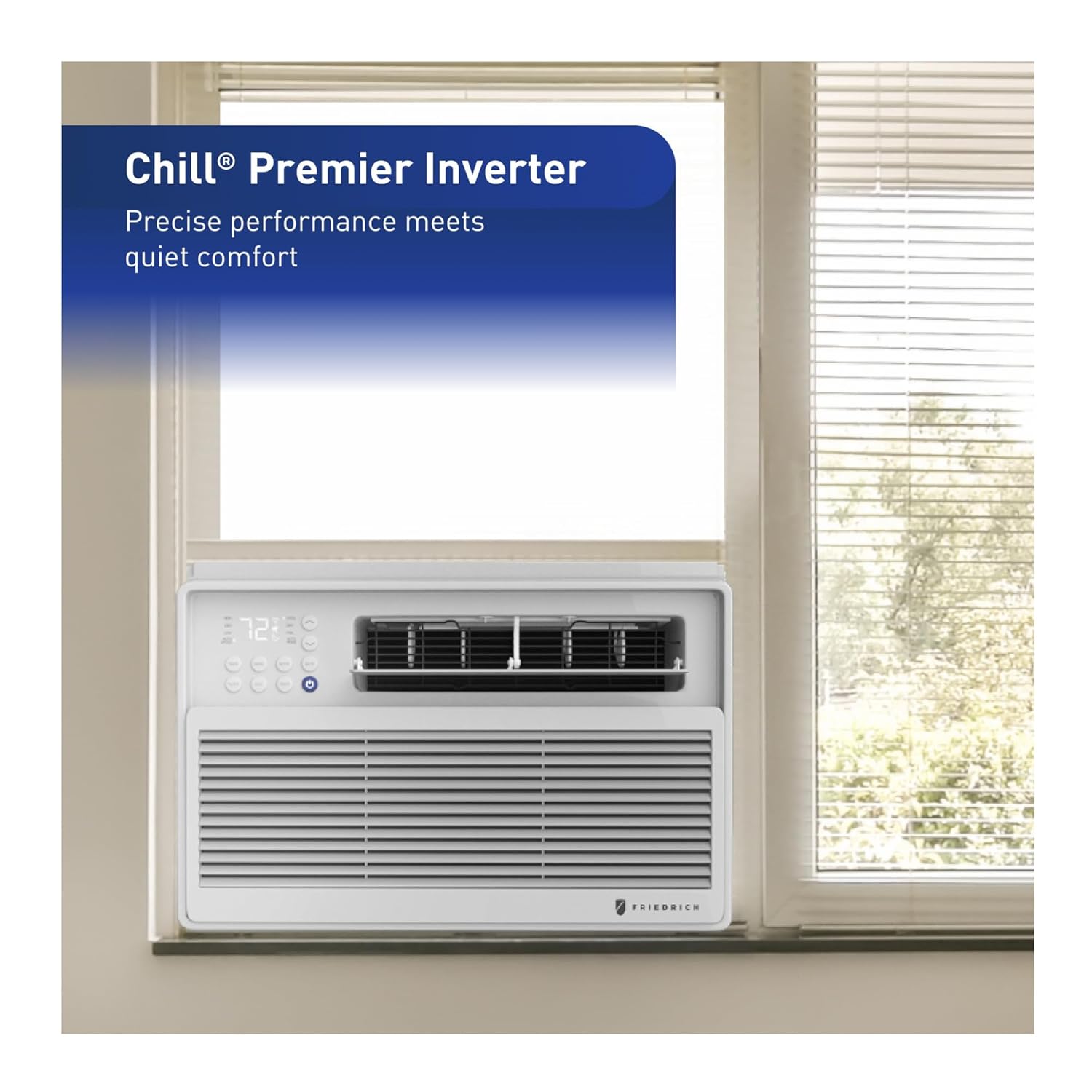 Friedrich Chill Premier Inverter 12,000 BTU 115v Cooling Only Window Unit