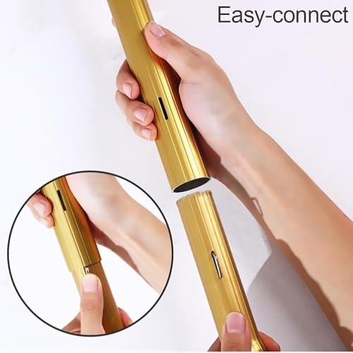 Telescopic Window Cleaning Brush,Window Cleaning Pole,Window Cleaner Kit,Water/Hose Fed Pole,Cleaning Photovoltaic and Solar Panels,9M/35cm Brush Head