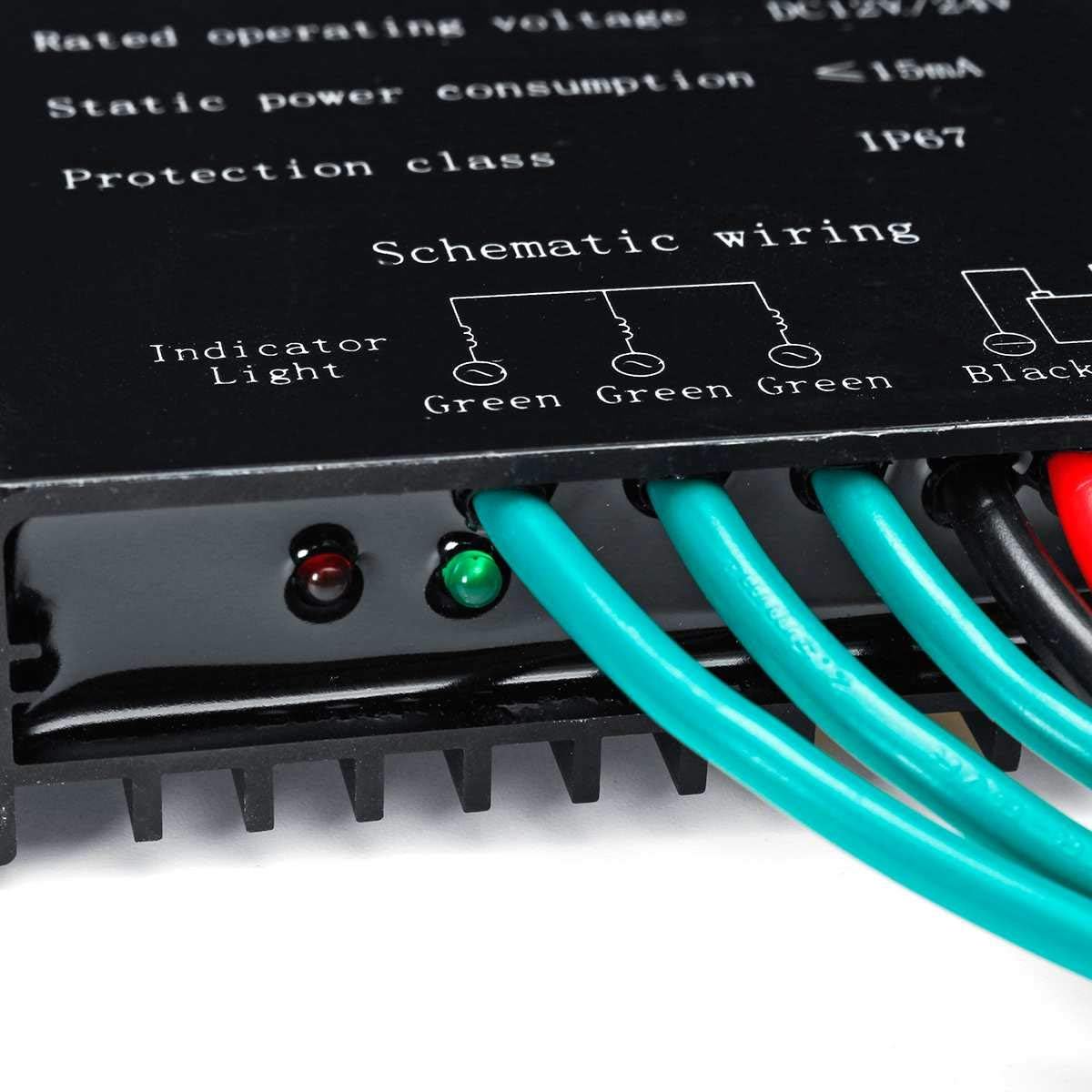 12V/24V/48V Waterproof Wind Turbine Controller +12000W Waterproof Battery Charge Controller Voltage Regulator MPPT Charge Controller