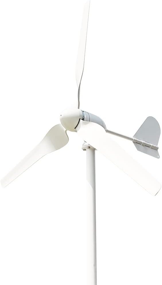 Wind Turbine, 3000w Windmill Turbine Generator kit 3kw Power 3Blade 24V 48V Energy with MPPT Charger Controller Off Grid Inverter System(with Mppt Controller,24V)