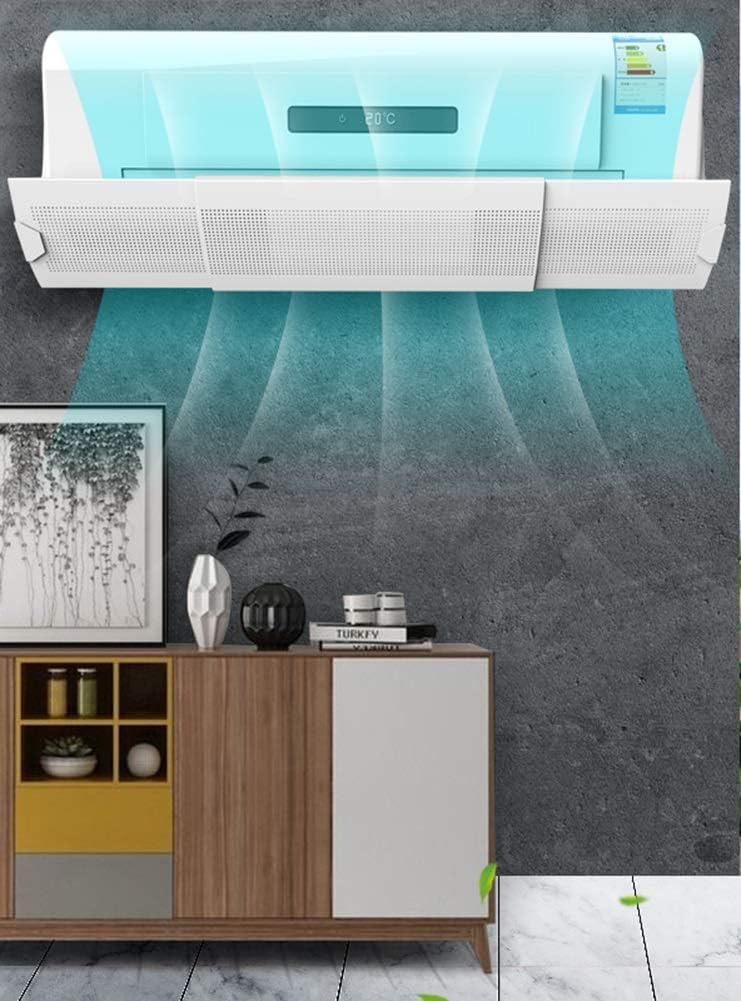 Air conditioning wind deflector Retractable, Air Conditioner Baffles, 180° Rotation Anti Direct Blowing, Lightweight Plastic Material