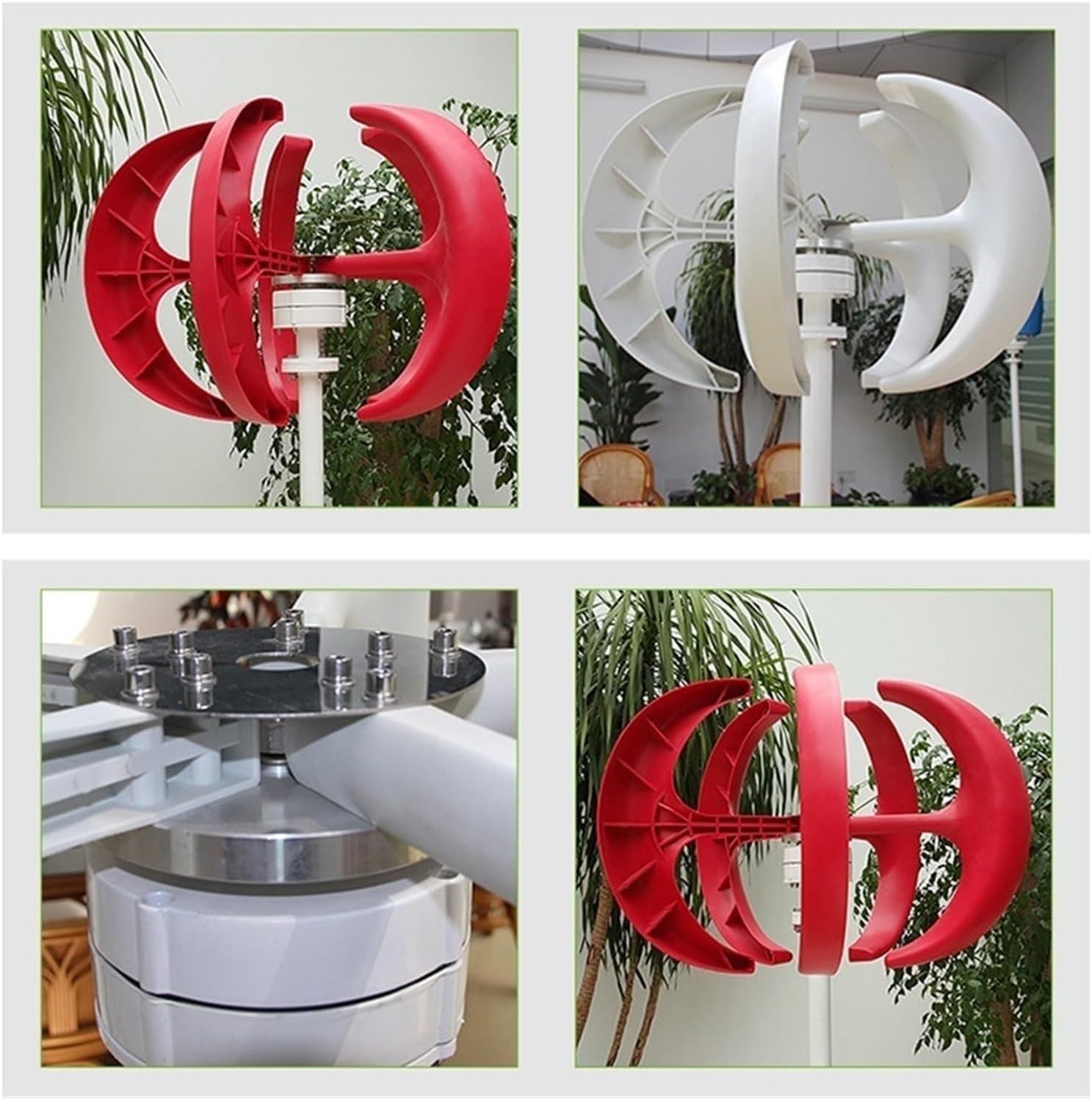 Wind Generator, Wind 300w 24v Vertical Axis Wind Energy Generator Home Wind,Wind Turbines(with Controller_24V_500W)