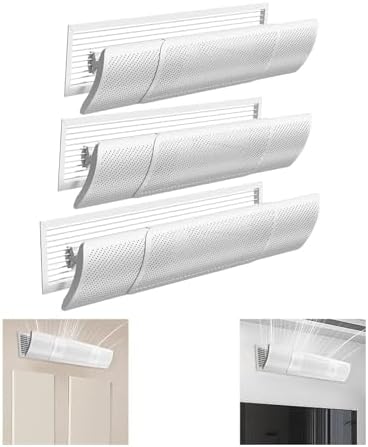 Air Conditioner Deflector Air Conditioning Deflector Wind Baffle Retractable Outlet Wing for Hotel Bedroom Nursery Home Office