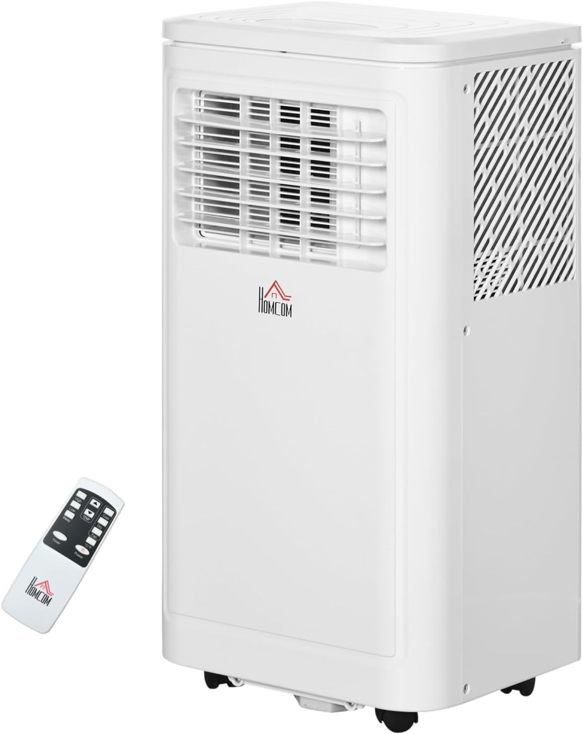 White 8,000 BTU Portable Air Conditioner & Evaporative Cooler - Cool, Dry, Fan & Sleep Modes - Easy to Use & Move