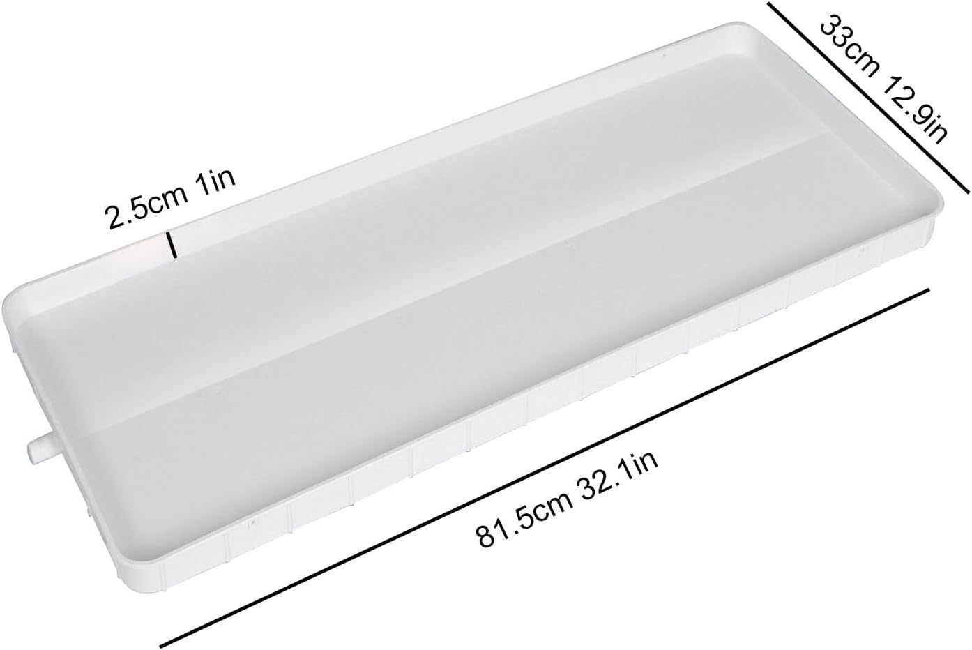 Drip Tray with Drain, Universal Air Conditioner Drain Kit, Plastic Tray for Window Air Conditioners and Mini Splits(300cm)