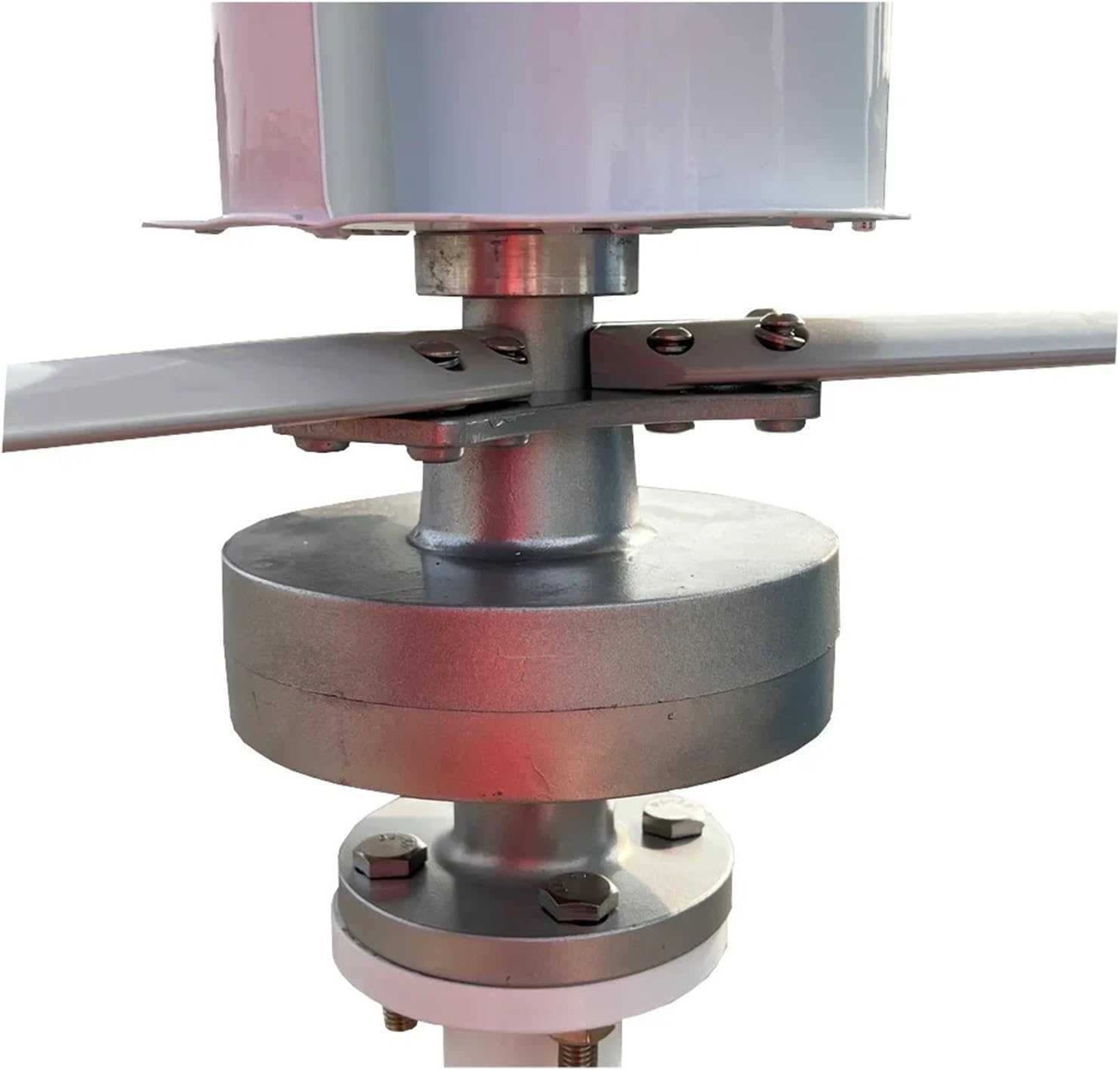 5000W 8000W 12V 24V 48V Vertical Wind Turbine Generator for Home Wind Power Windmill Permanent Maglev with MPPT Industrial Energy(White,12V_5KW)