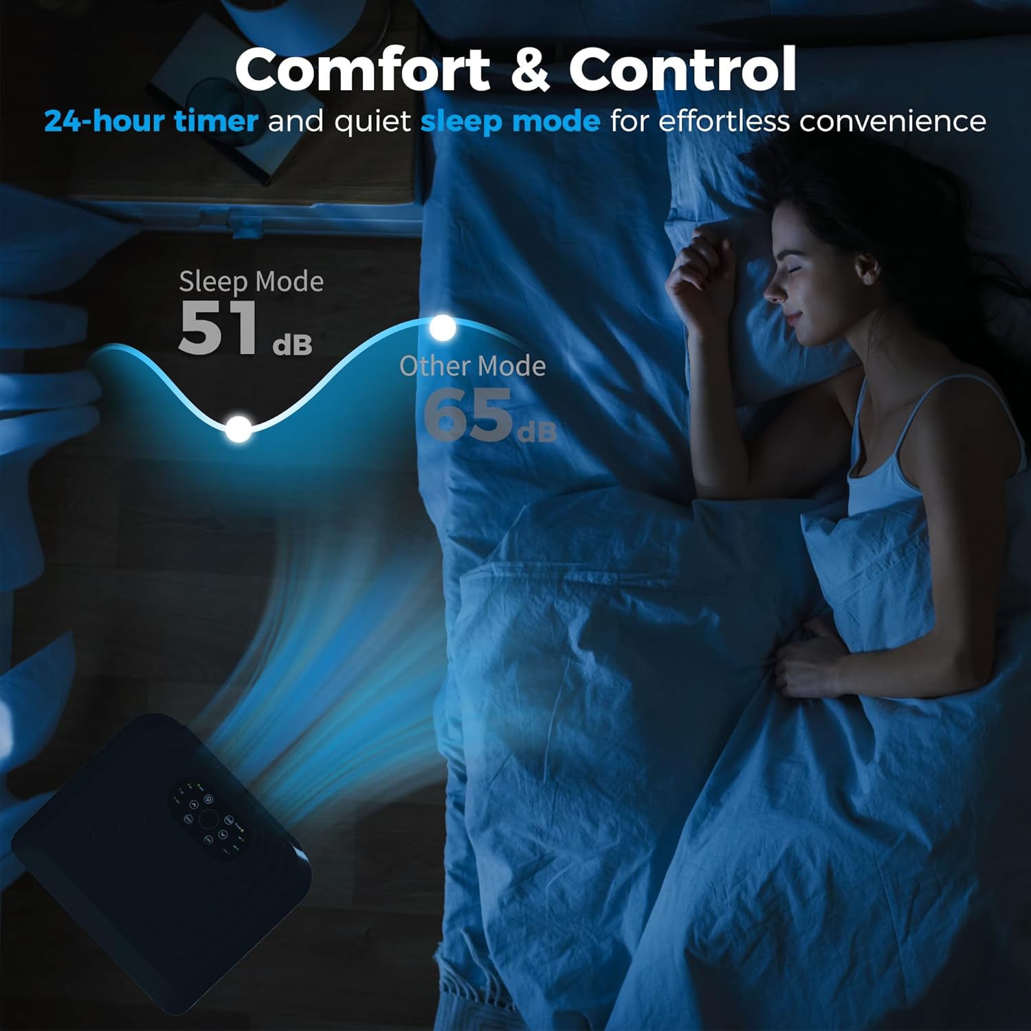 HOMCOM 8000 BTU Portable Air Conditioner, for Rooms Up to 344 Sq. Ft., 3-in-1 Portable AC Unit with Dehumidifier, Cooling Fan, Sleep, 24H Timer On/off, Remote, Window Installation Kits, Black