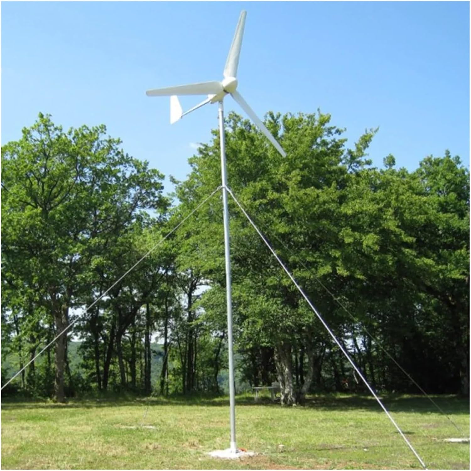 Wind Turbines, Wind Turbine Generator 2000W 48V 96V Alternative Energy Windmills for Marine, RV, Home, Windmill Generator for Home Use(48V)