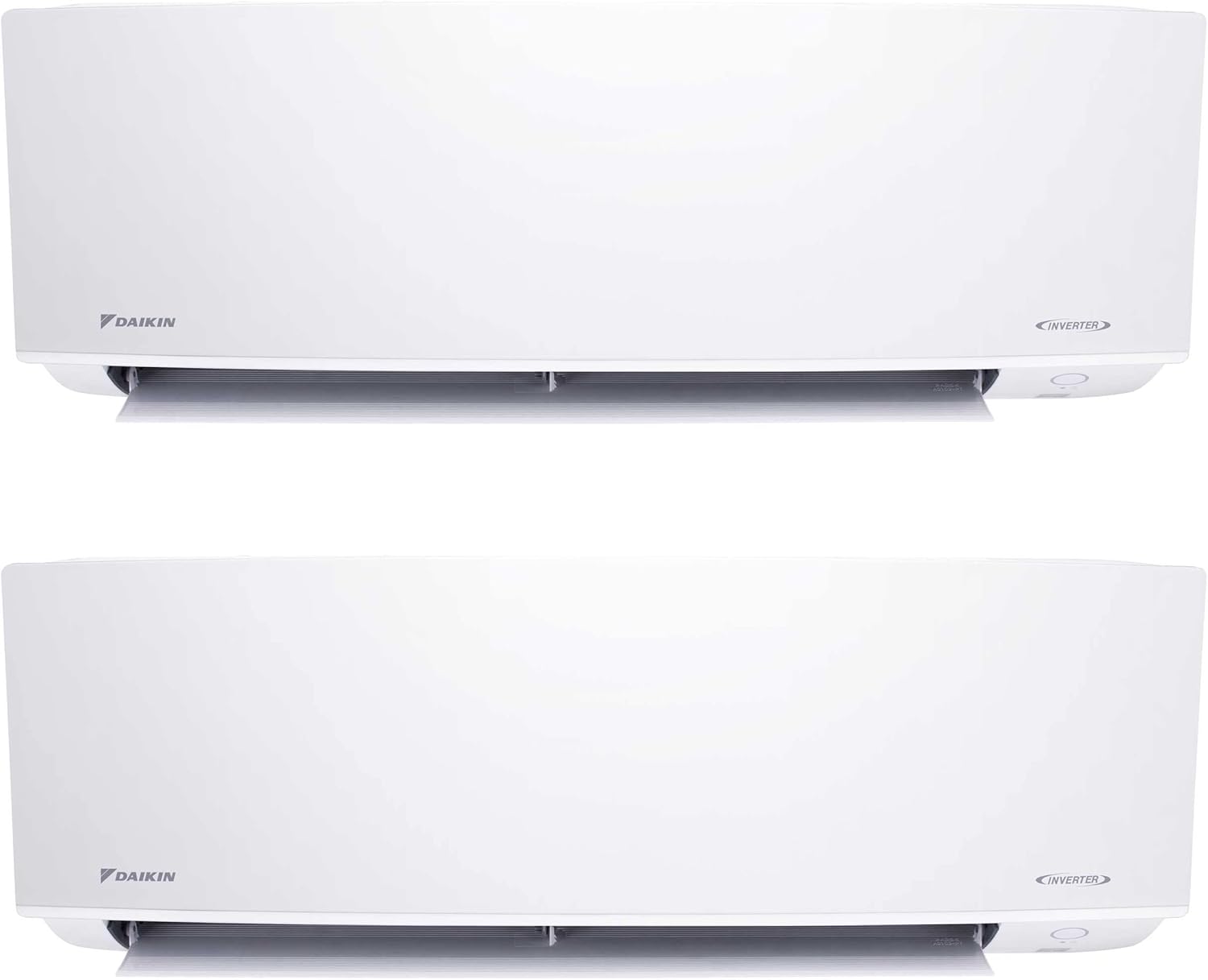 Daikin 2-Zone (9,000 BTU + 9,000 BTU) CIRRA Series Mini Split Air Conditioner Heat Pump System with Maxwell 15 ft. Installation Kit and Wall Bracket