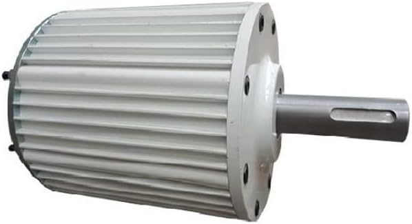 Wind Turbine, Low RPM Speed 10kw 500RPM 24V 48V Gearless Permanent Magnet Generator AC Alternators Use for Wind/Water Turbine(with Base,96V_25KW)