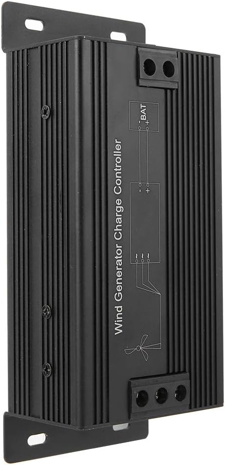 12V/24V/48V Wind Turbine Charge Controller, Wind Generator Controller, 400W 1000W Power with Auto Voltage Identification, Improved Three Stage Charging Algorithm for Fishing