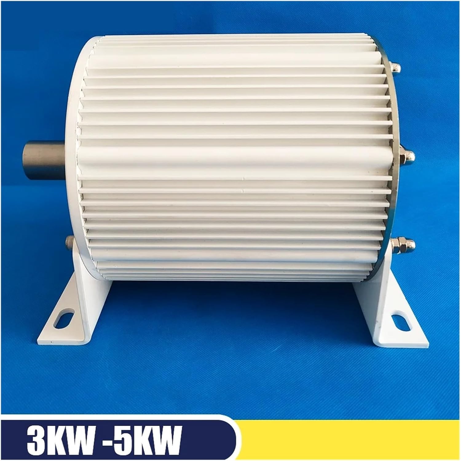 Wind Turbine Generator Kit Low Speed Three-Phase Permanent Magnet Generator 3KW 5KW 48V 96V for Wind Power and Water Conservancy Industrial Energy(with Base,220_5KW)